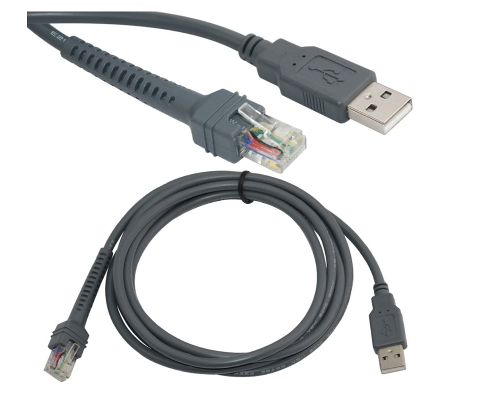 Notable Malentendido repertorio Cables de escaner USB-RJ45 USB-RJ45 CBA-U01-S07ZAR - SOTEX - Soluciones  Tecnológicas